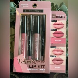 Velvet Nudes Lip Kit